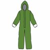 Kappler Zytron 400 Coverall with CP Cuff Option, Green, S/M, 6PK Z4H428GNSMMDCP